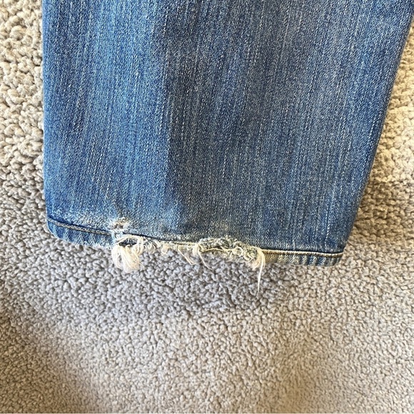 True Religion Jeans Mens Sz 31x33 (34.5x31) Billy Flap Pocket Distressed Ripped - Picture 9 of 16